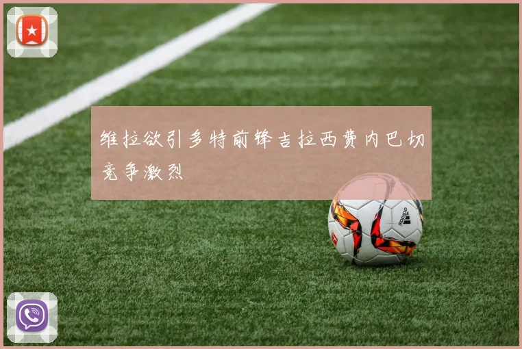 维拉欲引多特前锋吉拉西费内巴切竞争激烈
